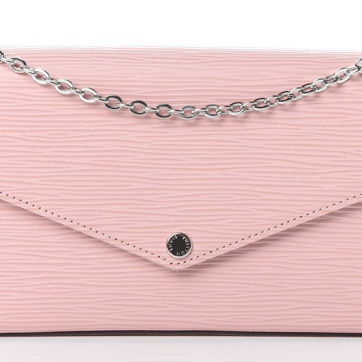 Louis Vuitton Epi Pochette Felicie Rose Ballerine 10 of 14