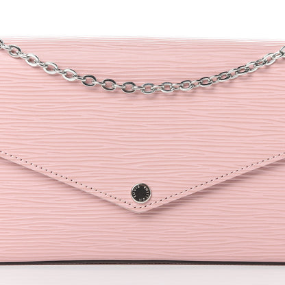 Louis Vuitton Epi Pochette Felicie Rose Ballerine 10 of 14