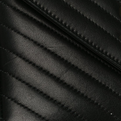 Saint Laurent Lambskin Matelasse Monogram Joe Backpack Black 16 of 19