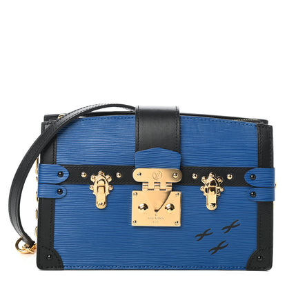 Louis Vuitton Epi Trunk Clutch Blue 1 of 8