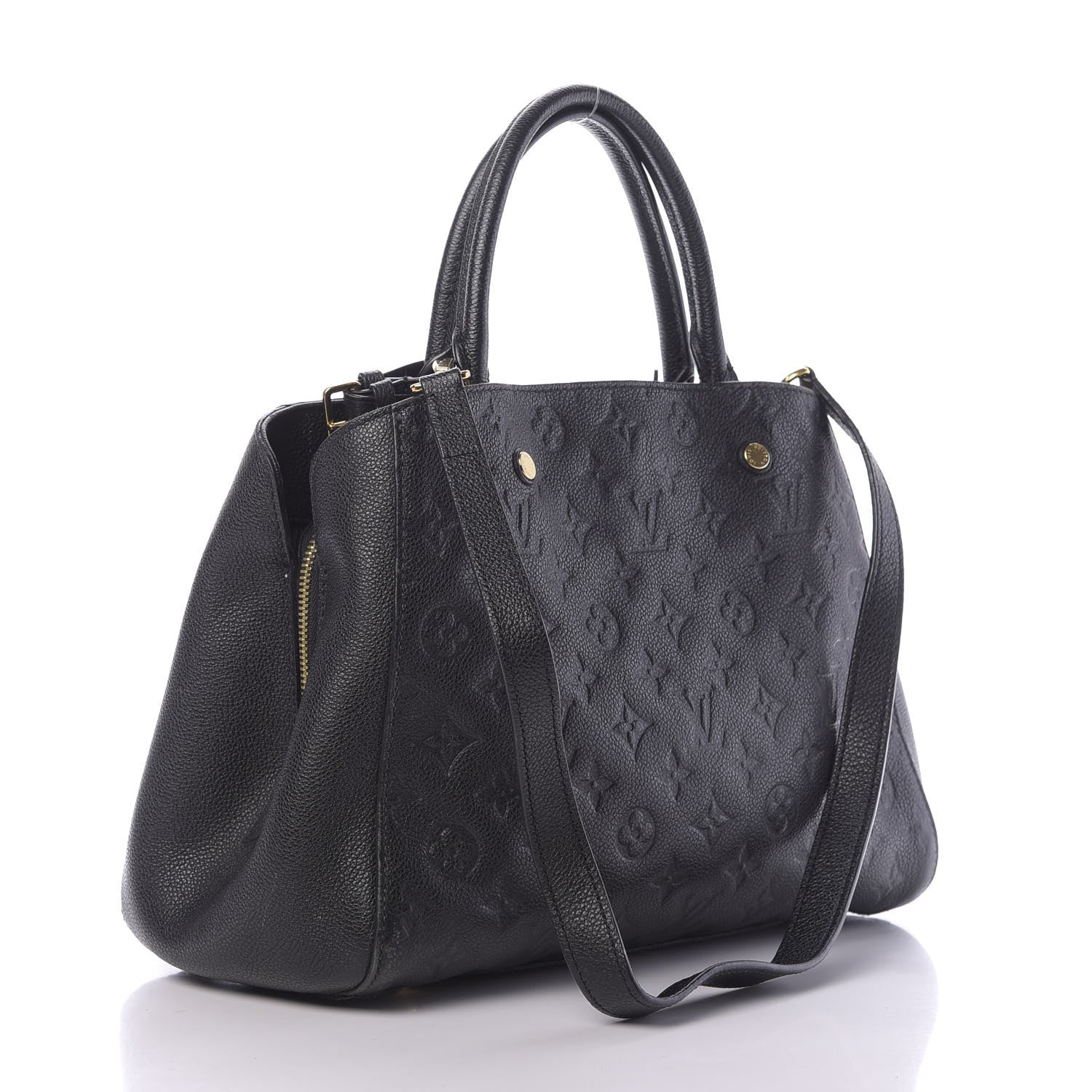 Louis Vuitton Empreinte Montaigne MM Black 3 of 15