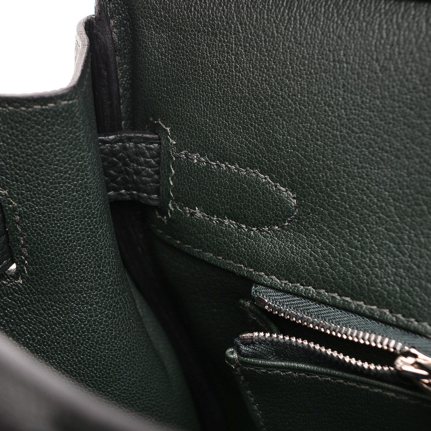 Hermes Togo Birkin 30 Vert Fonce 29 of 33