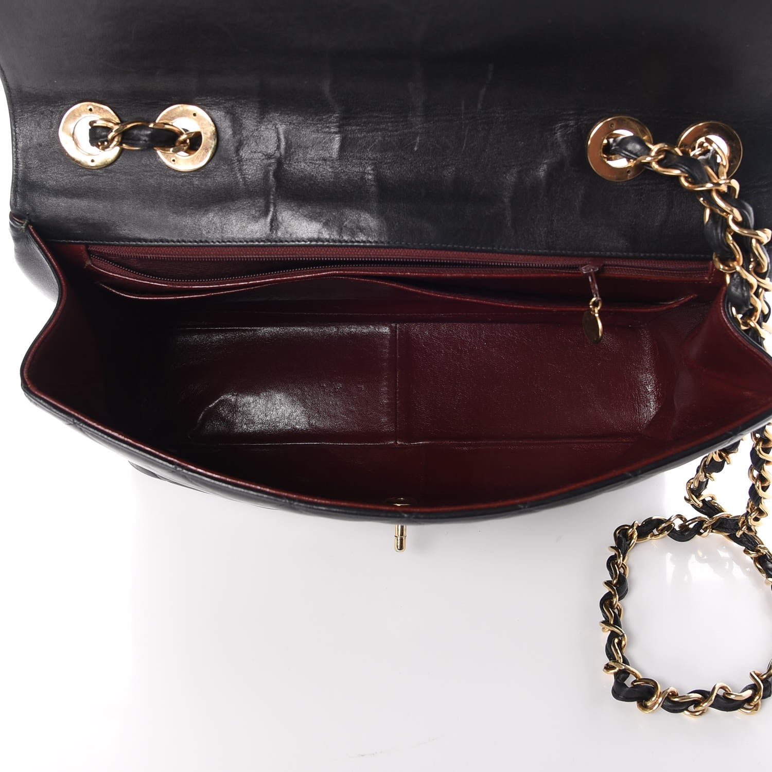 Chanel Lambskin Jumbo CC Single Flap Black 9 of 16