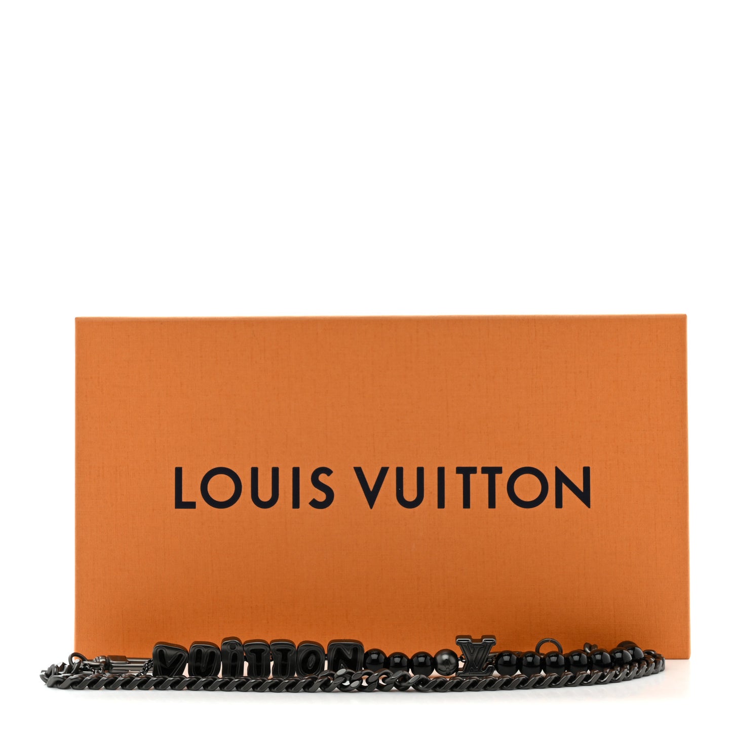 Ruthenium Vuitton Chain Belt