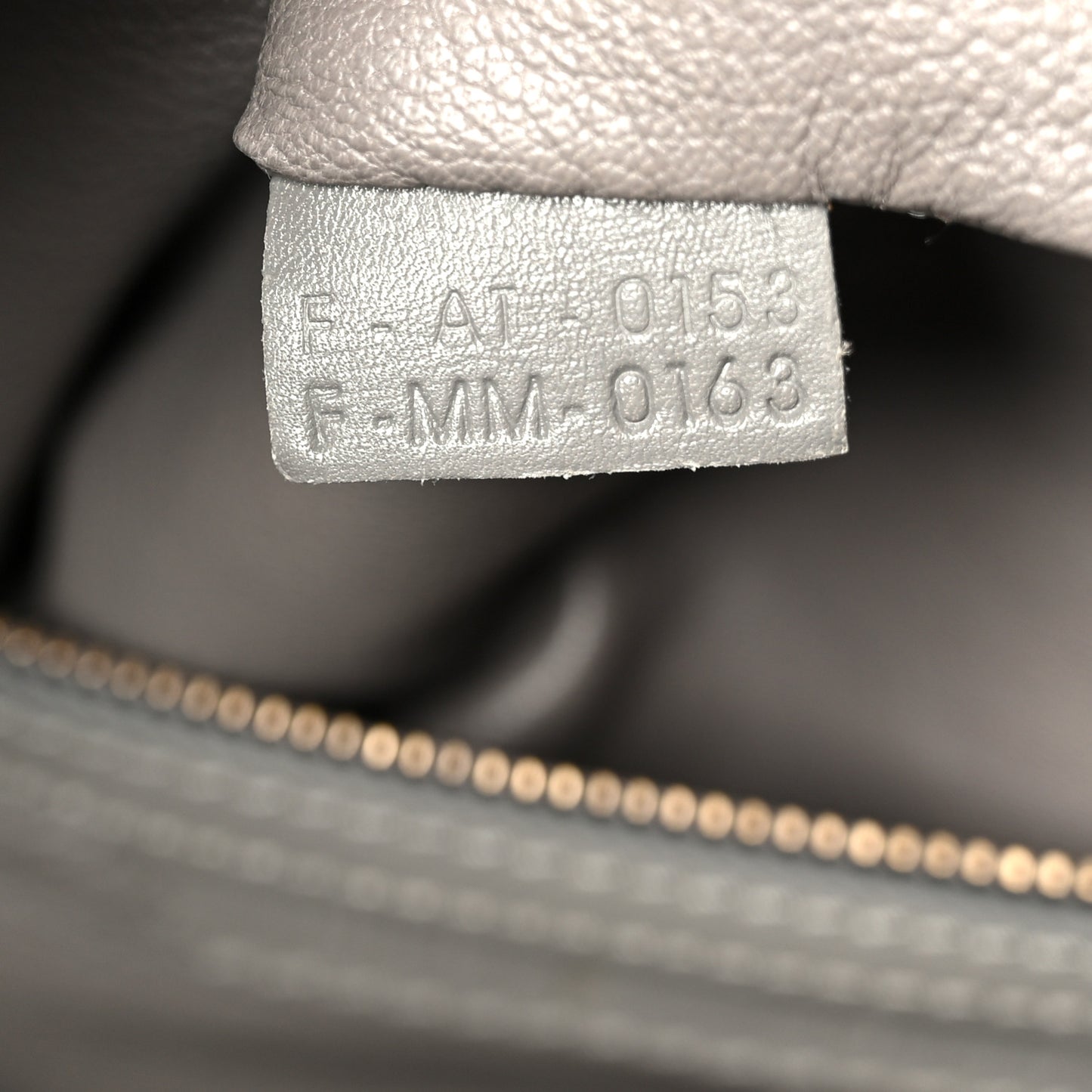 Smooth Calfskin Mini Luggage Grey