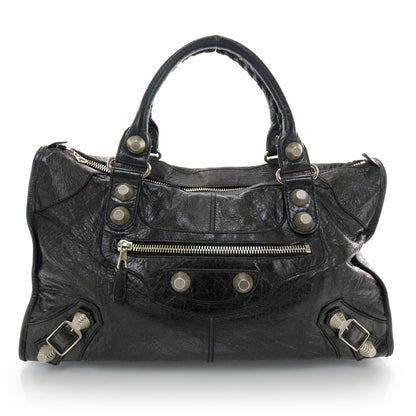 Balenciaga Agneau Giant 21 Silver Hardware Work Black 1 of 9
