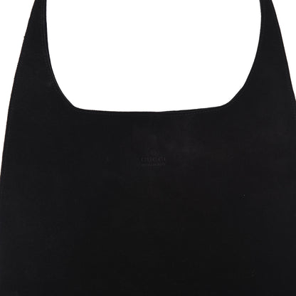 Gucci Suede Shoulder Bag Black 12 of 12