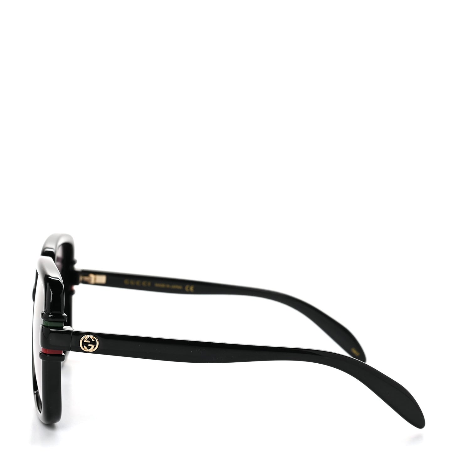Acetate Interlocking G Square Sunglasses GG1066S Black