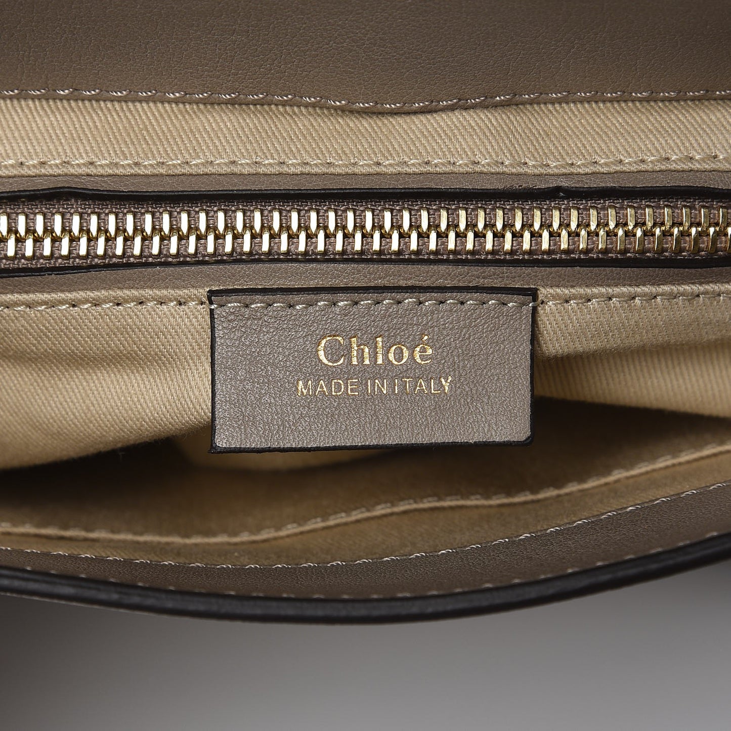 Suede Calfskin Small Faye Backpack Motty Grey