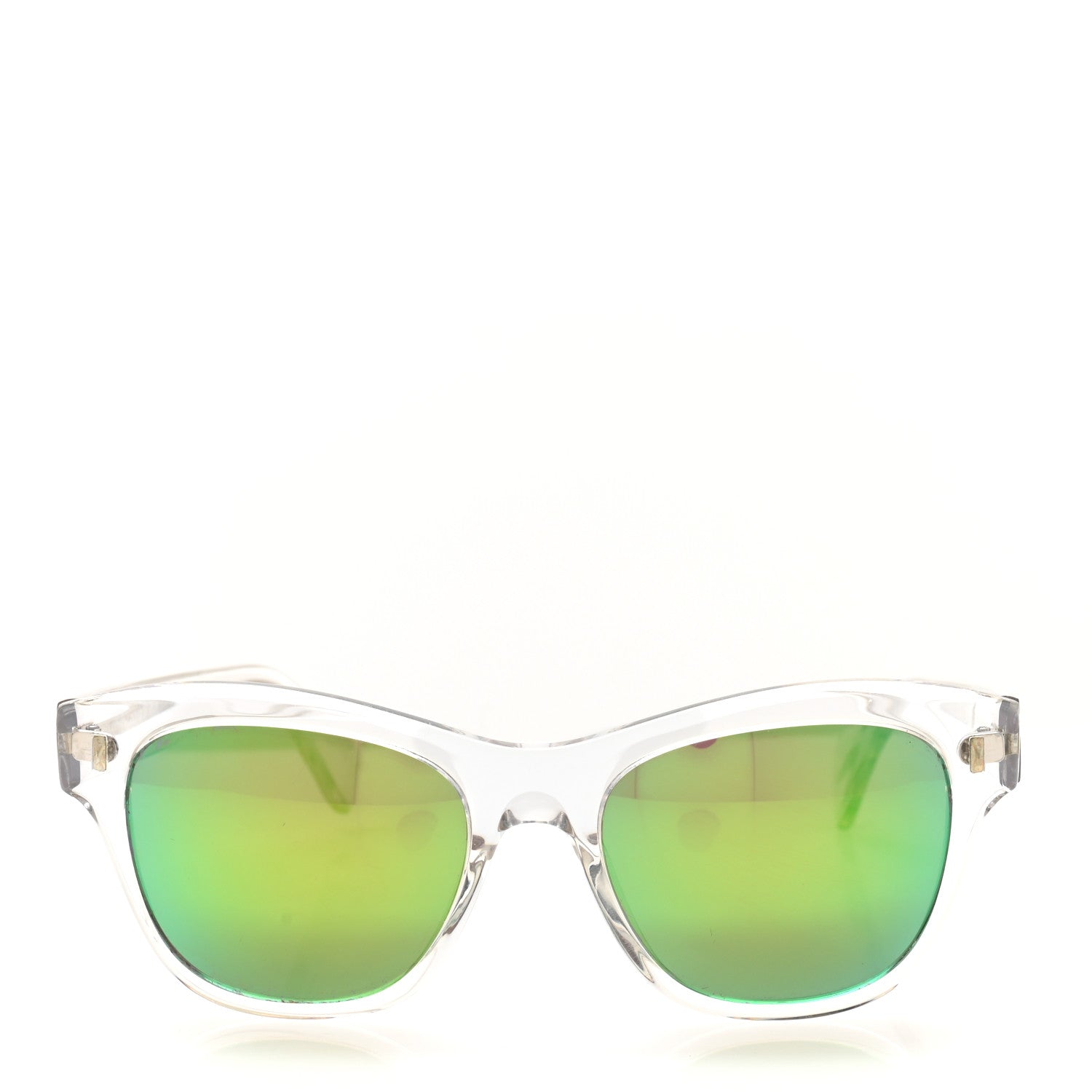 Oliver Peoples Sofee Mirror Sunglasses OV5233-S Transparent Green 2 of 8