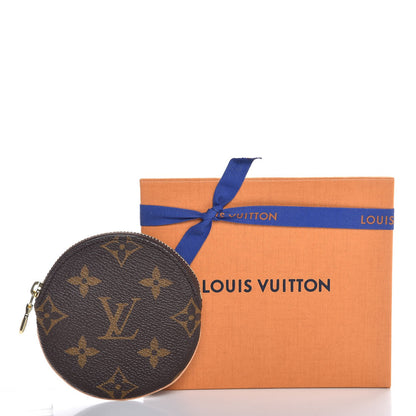 Louis Vuitton Monogram Round Coin Purse 7 of 7