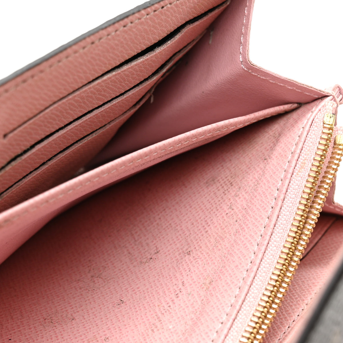 Monogram Sarah Wallet NM Rose Ballerine