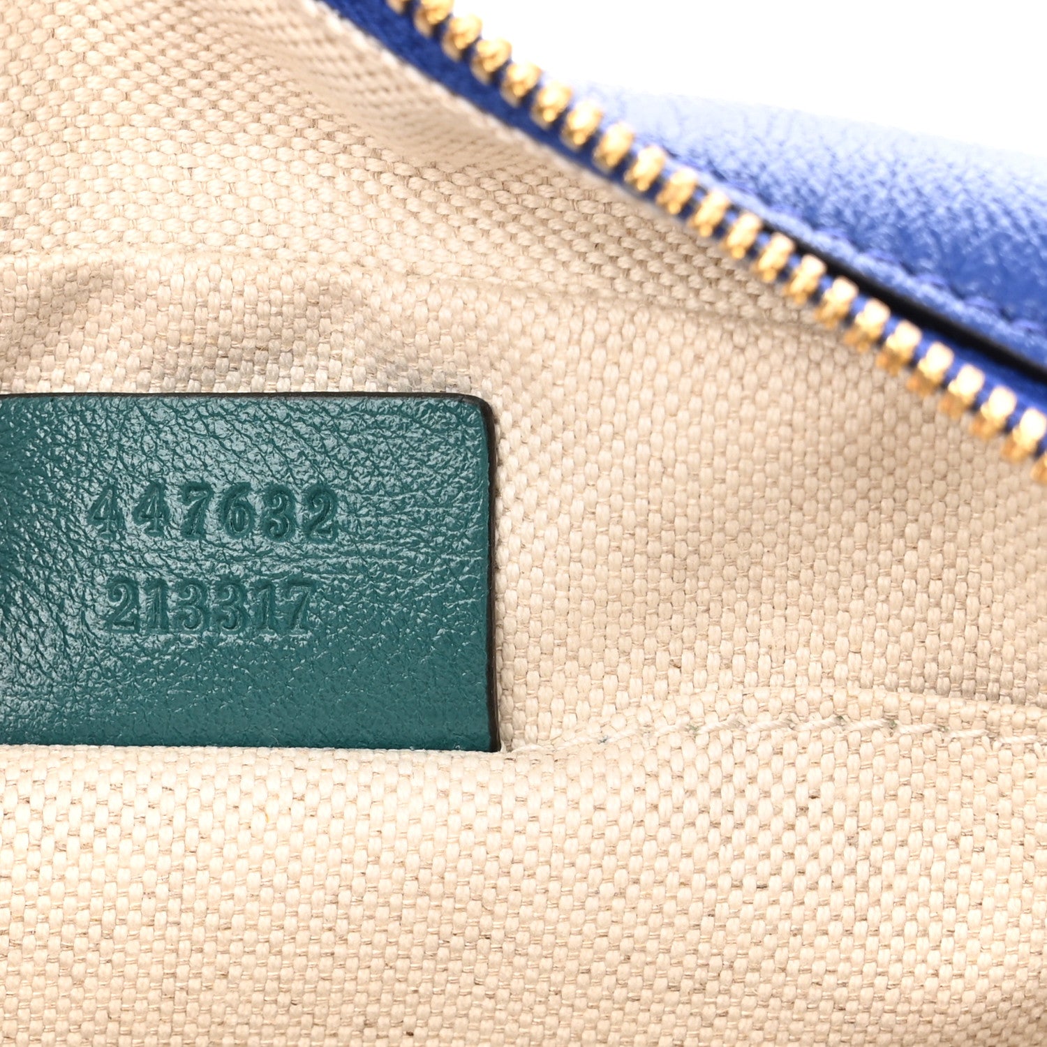 Gucci Azalea Calfskin Enamel Matelasse Diagonal Small Torchon GG Marmont Chain Shoulder Bag Imperial Blue Pavone 7 of 11