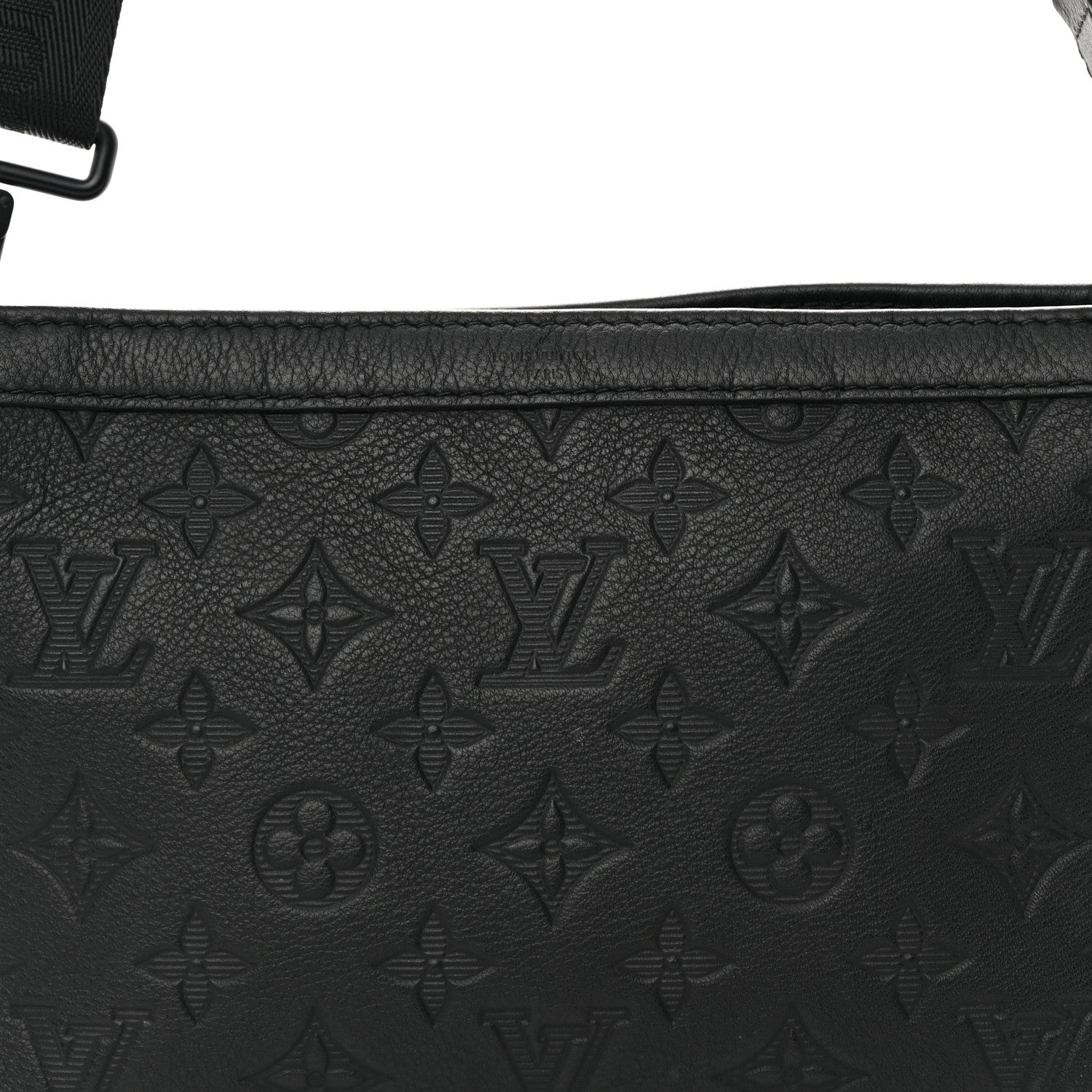 Louis Vuitton Calfskin Monogram Shadow Gaston Wearable Wallet 8 of 15