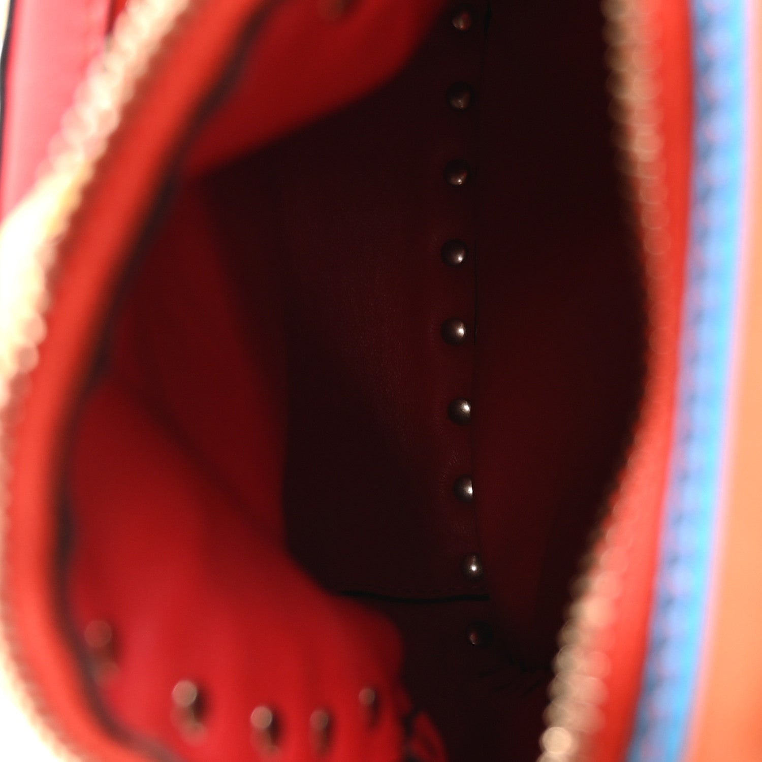 Valentino Garavani Calfskin 1973 Mini Rockstud Backpack Multicolor 5 of 10