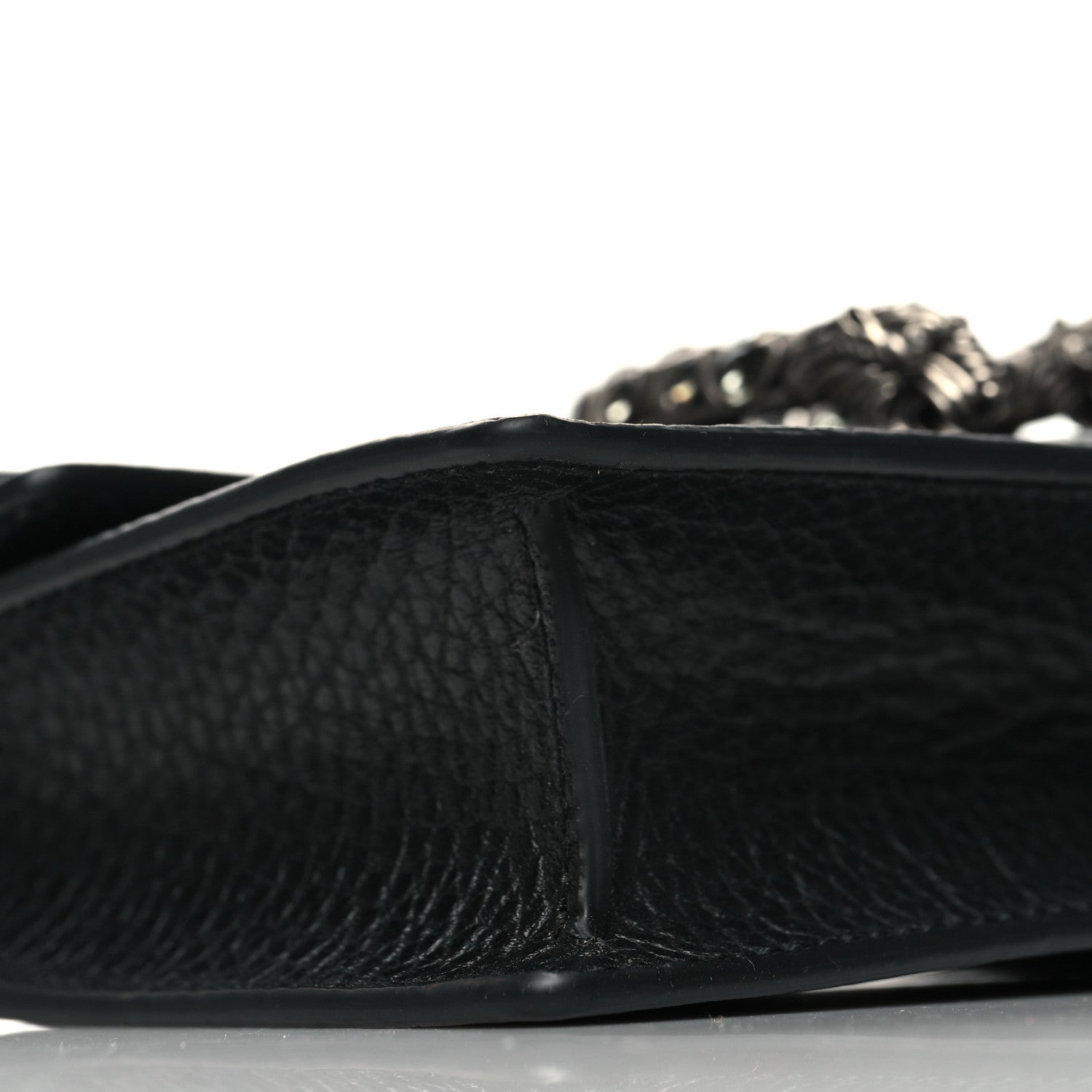 Gucci Calfskin Super Mini Dionysus Shoulder Bag Black 8 of 10