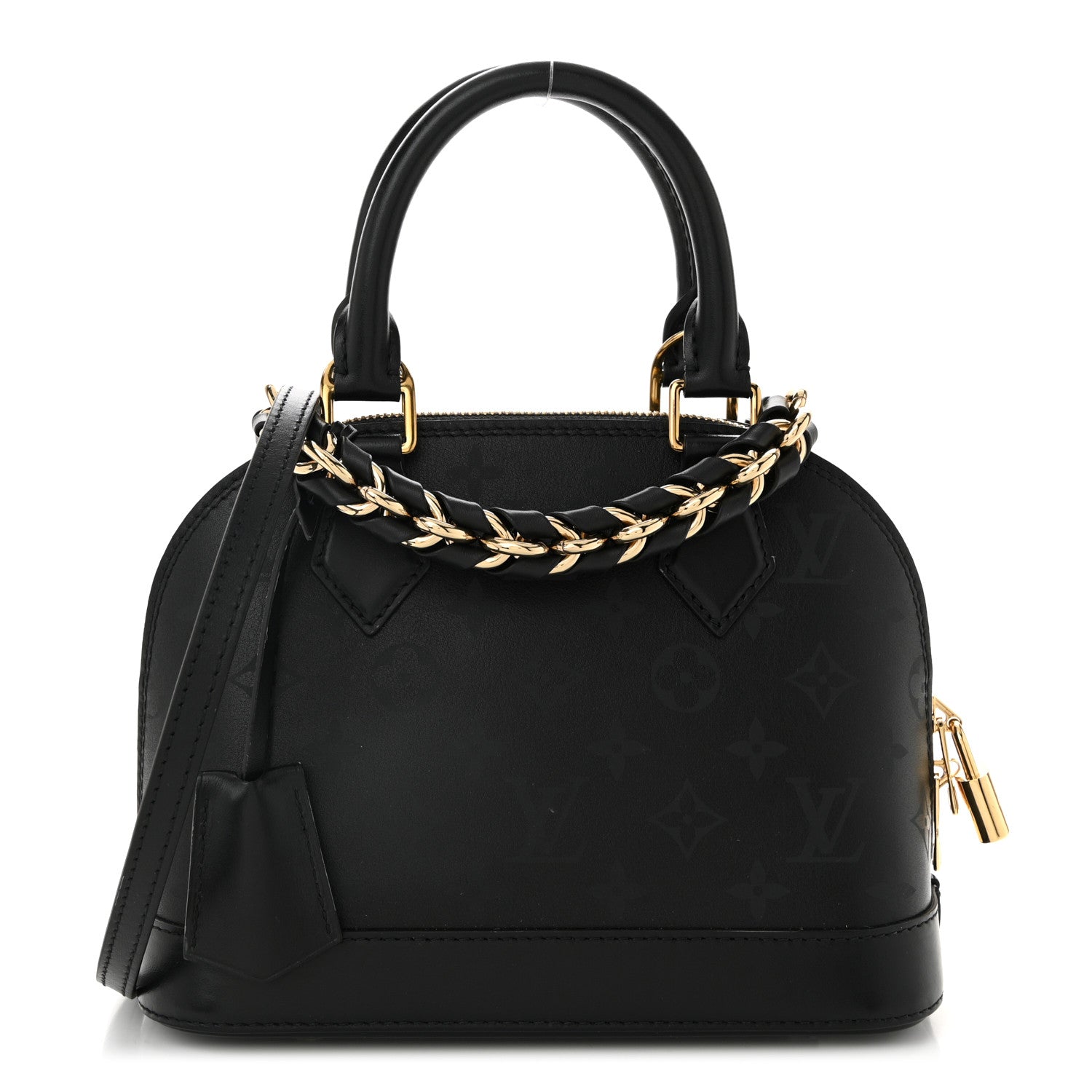 Louis Vuitton Monogram Ink Alma BB Black 1 of 9