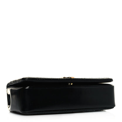 Burberry Patent Quilted Horseferry Print Small Lola Bag Black 4 of 12
