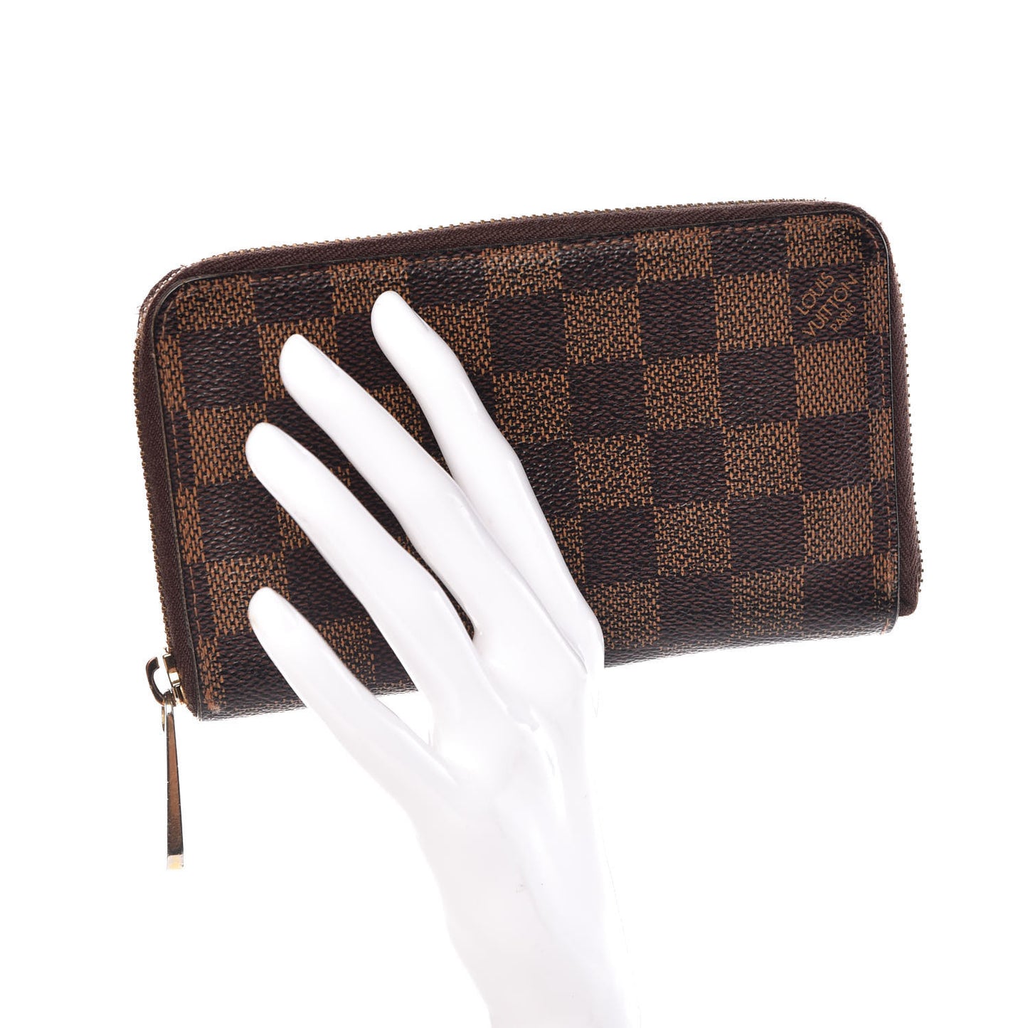 Damier Ebene Compact Zippy Wallet