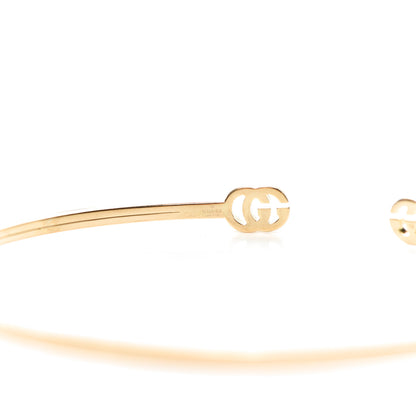 Gucci 18K Yellow Gold GG Running Cuff Bracelet 4 of 4