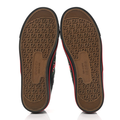 Gucci Econyl Nylon Web Monogram Off The Grid Womens 1977 Tennis Sneakers 37 Black 5 of 9