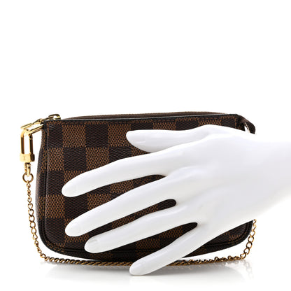 Louis Vuitton Damier Ebene Mini Pochette Accessories 2 of 8