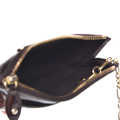 Louis Vuitton Vernis Key Pouch Amarante 5 of 9