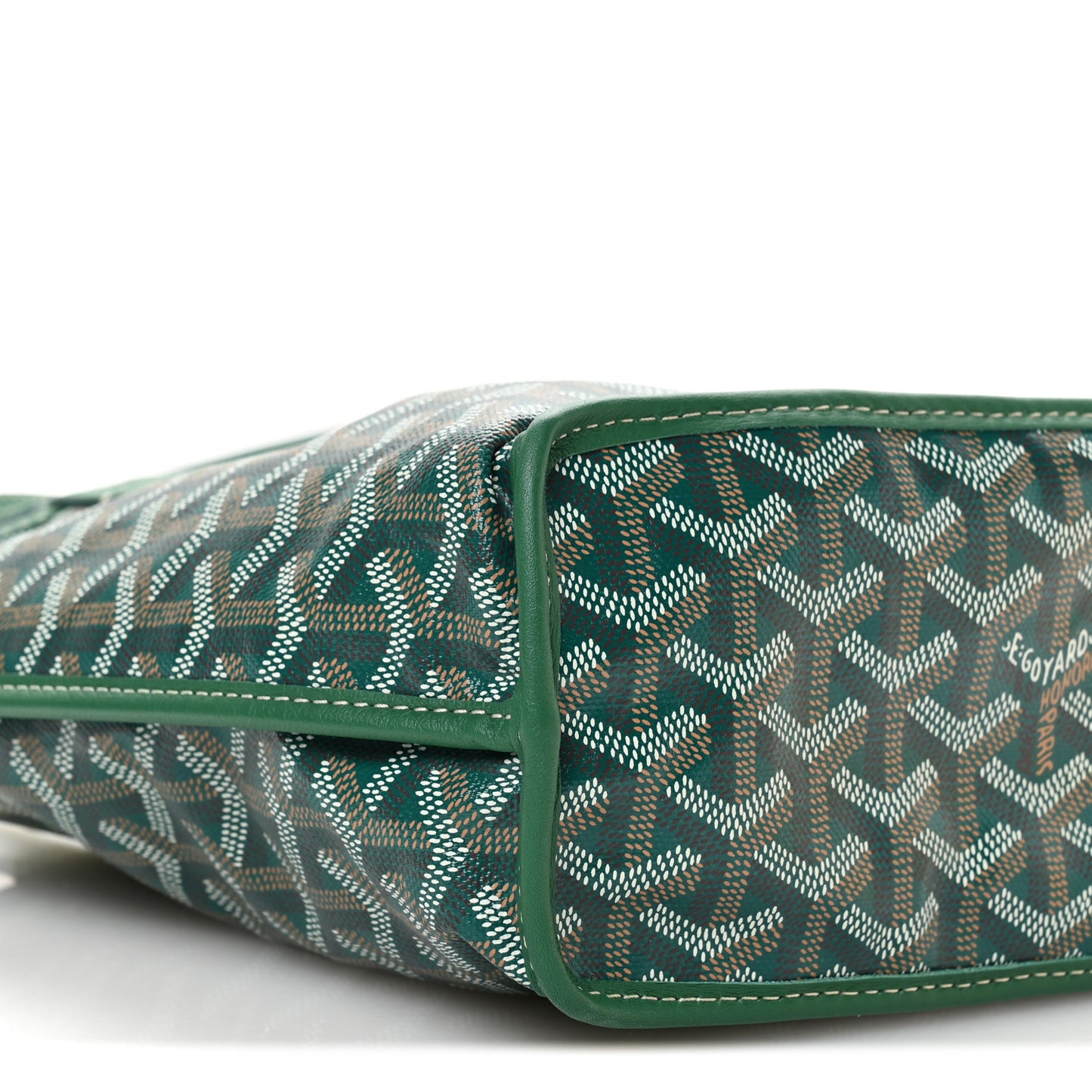 Goyardine Reversible Mini Anjou Green