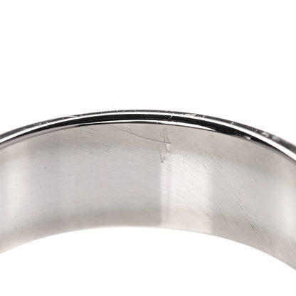 Cartier 18K White Gold 5.5mm LOVE Ring 49 4.75 6 of 6