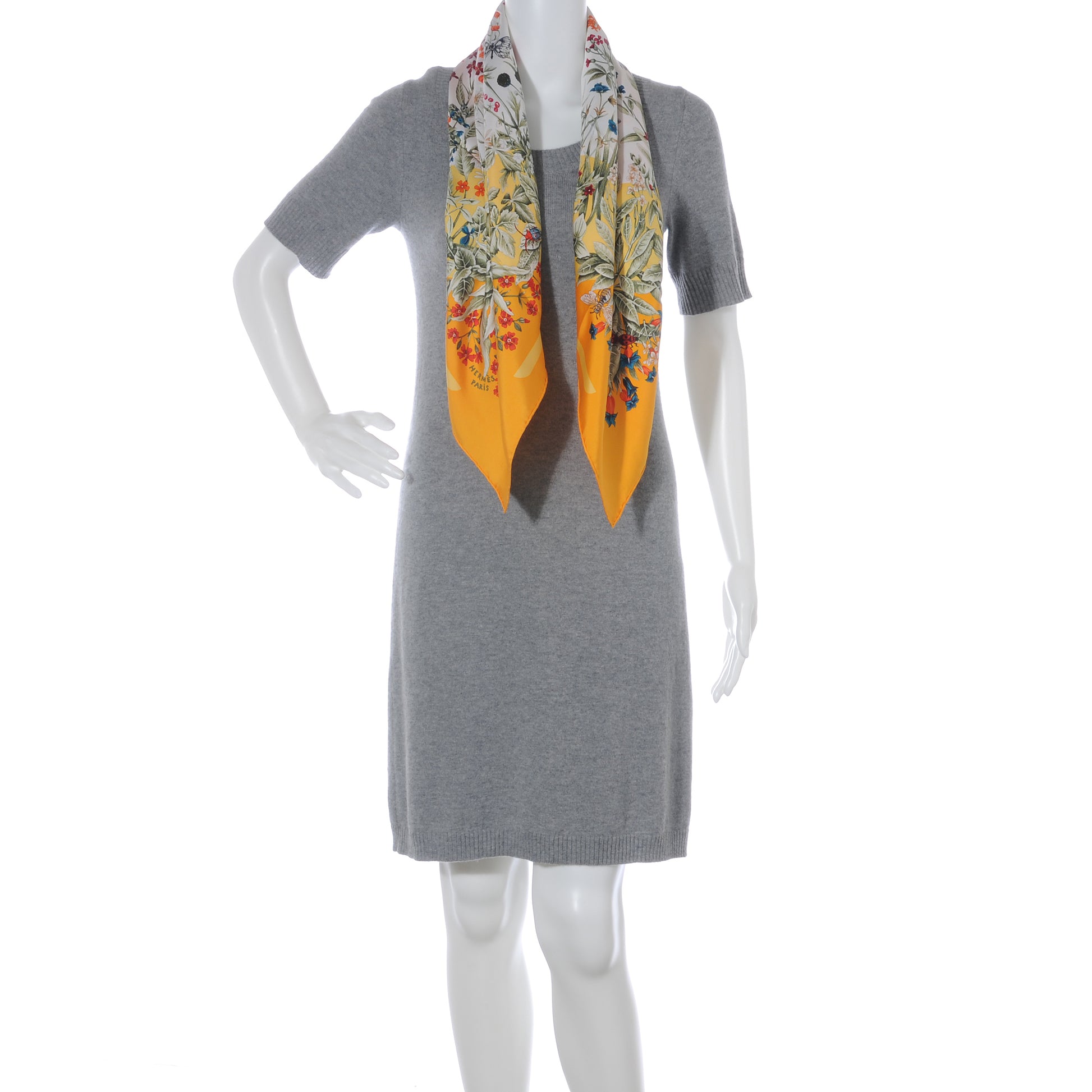 Hermes Silk La Prairie Scarf 90 3 of 7