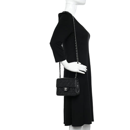 Chanel Caviar Quilted Mini Square Flap Black 2 of 14