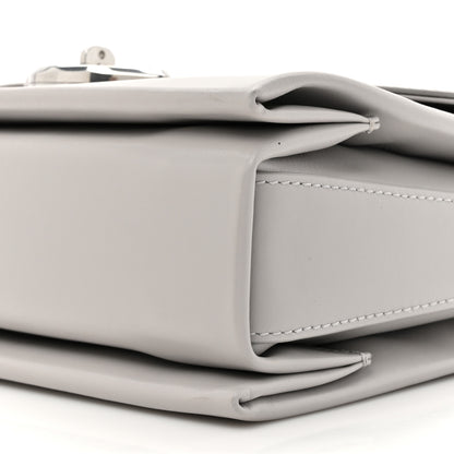Mulberry High Gloss Calfskin Lana Top Handle Pale Grey 9 of 11