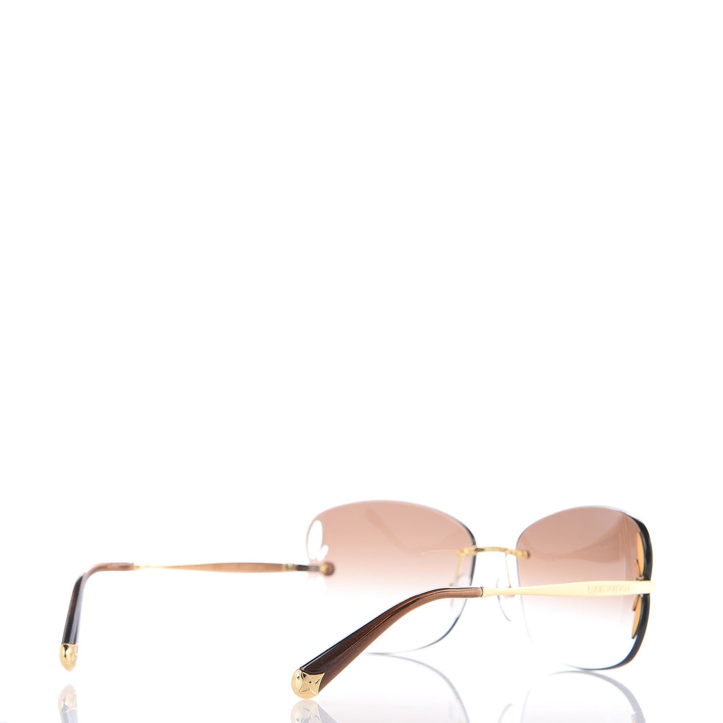 Lily Sunglasses Z0371U Brown Glitter