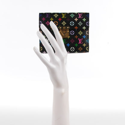 Louis Vuitton Monogram Multicolor Koala Wallet Black 2 of 7