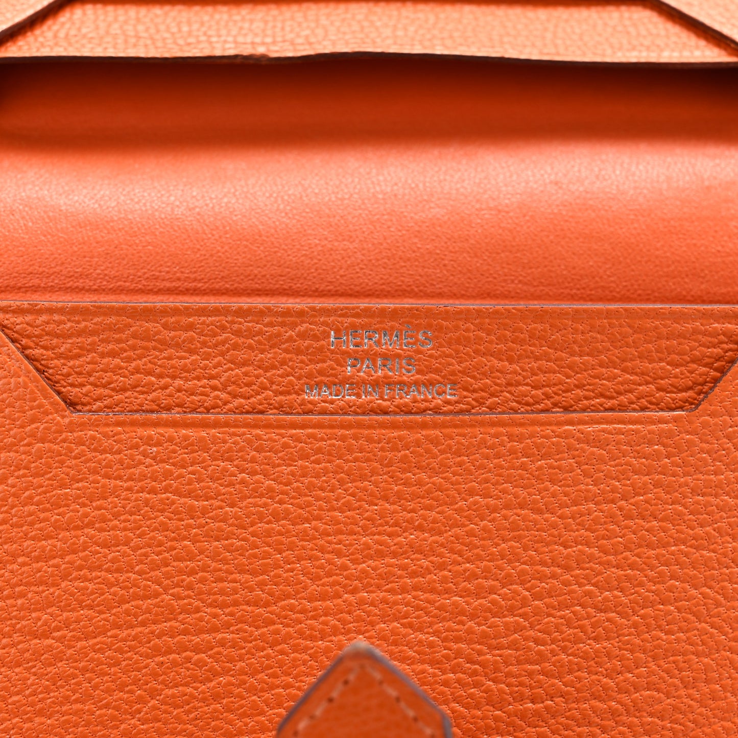 Chevre Mysore Bearn Card Holder Wallet Orange