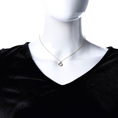 Cartier 18K Pink Yellow White Gold Pink Spinel Trinity Pendant Necklace 2 of 6