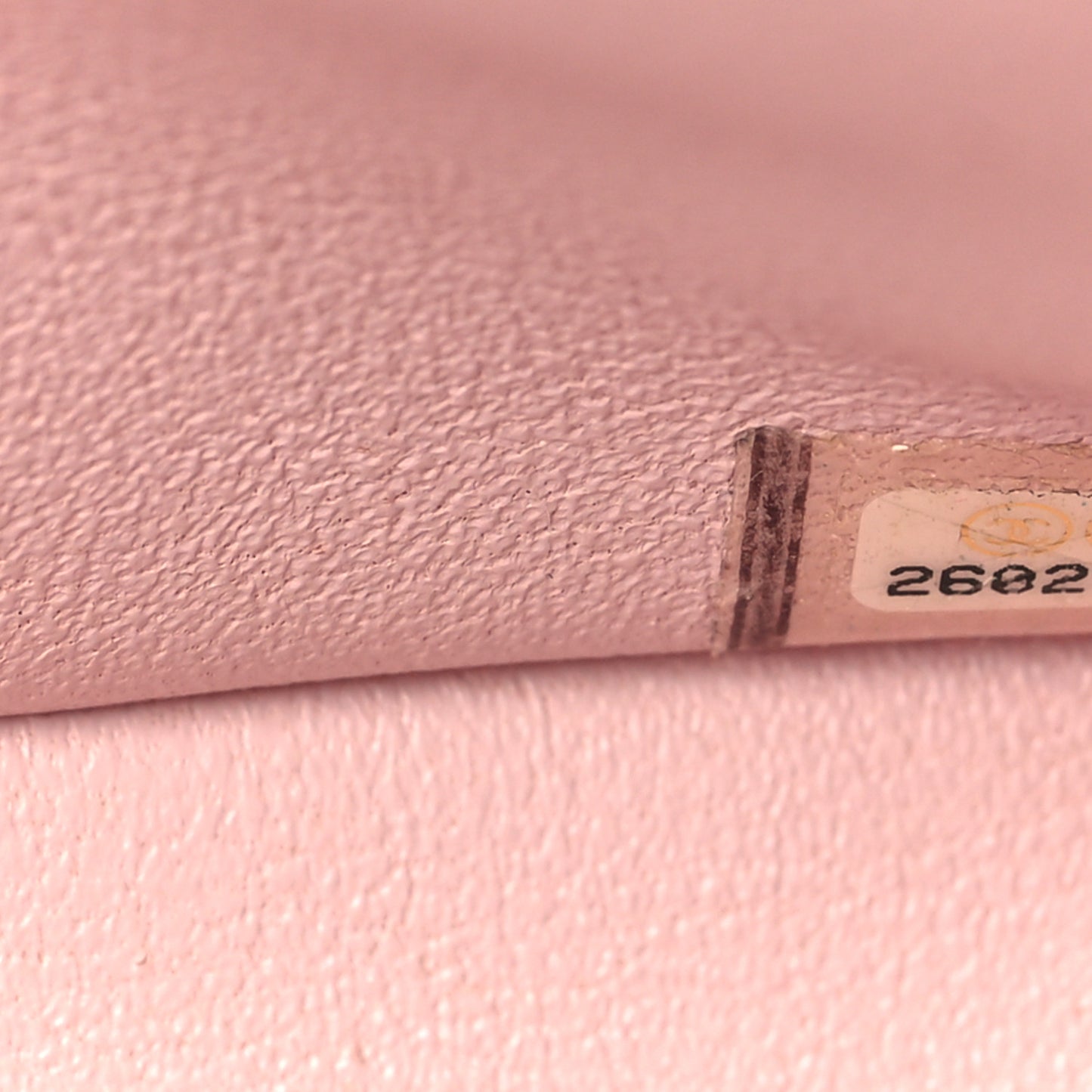 Lambskin Quilted Medium Double Flap Light Pink
