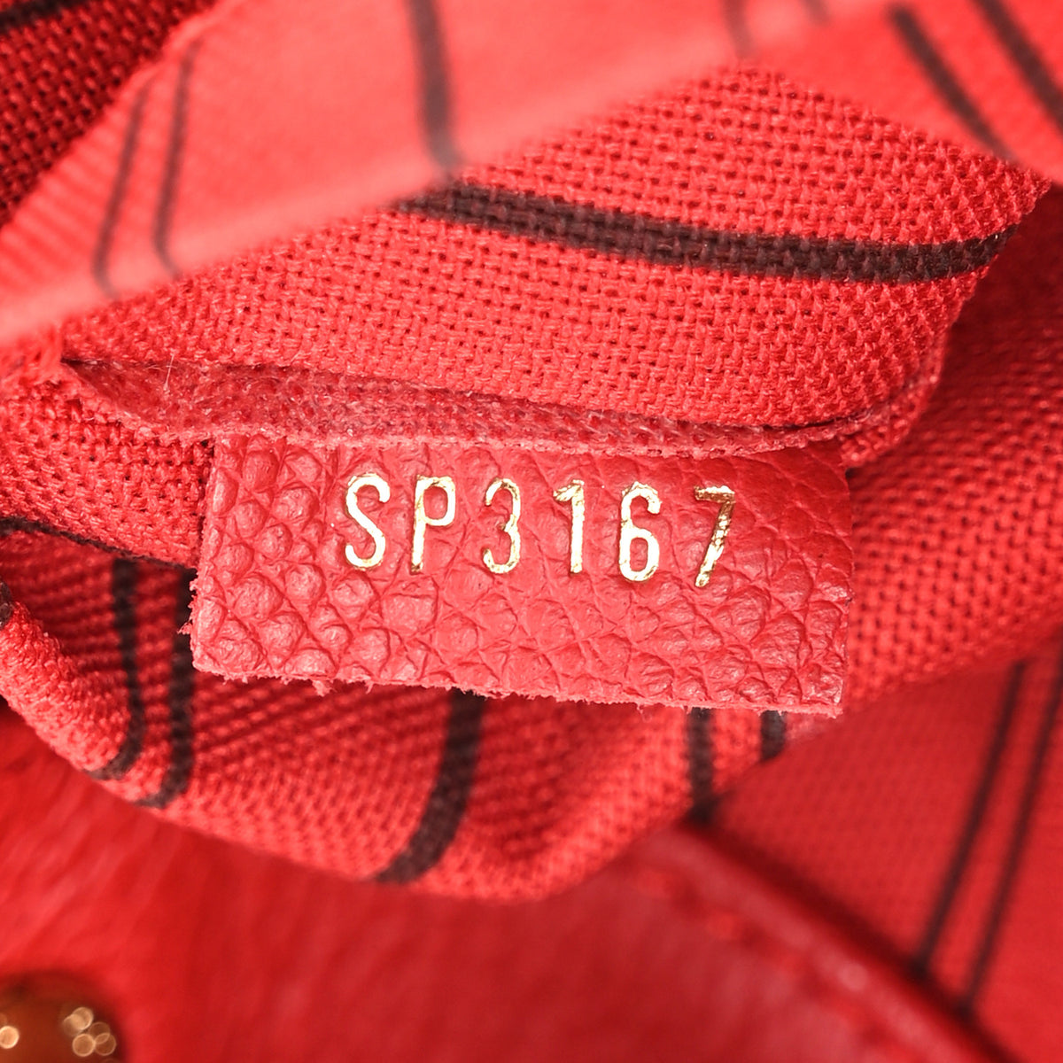 Louis Vuitton Empreinte Montaigne MM Cherry 6 of 10
