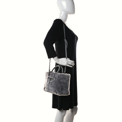Balenciaga Merino Wool Papier A6 Zip Around Tote Gris Haussmannien 2 of 12