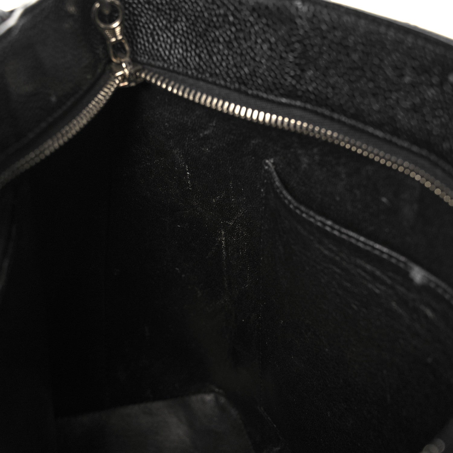 Chanel Caviar Quilted Medallion Tote Black 17 of 20