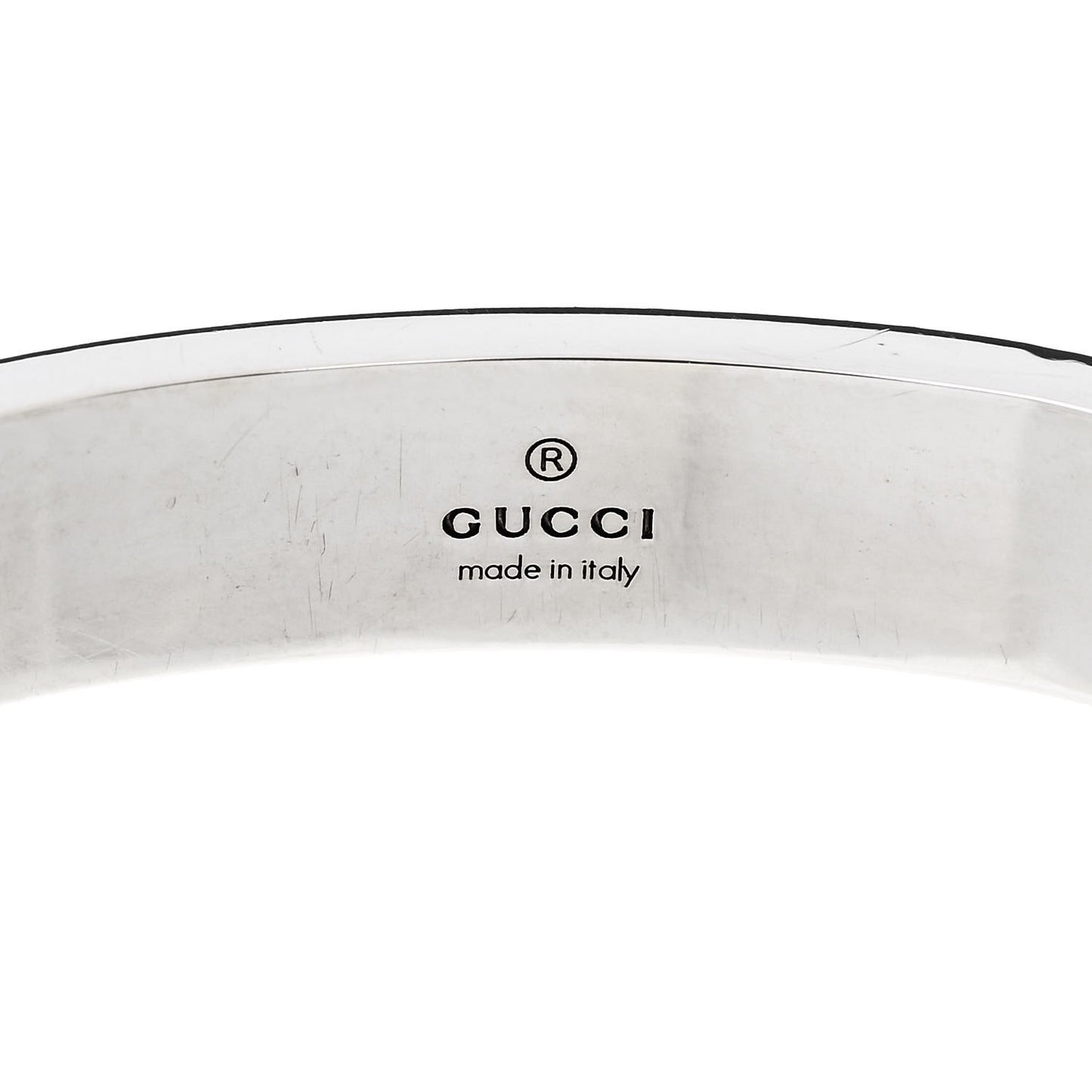 Sterling Silver Bee GG Cuff Bracelet