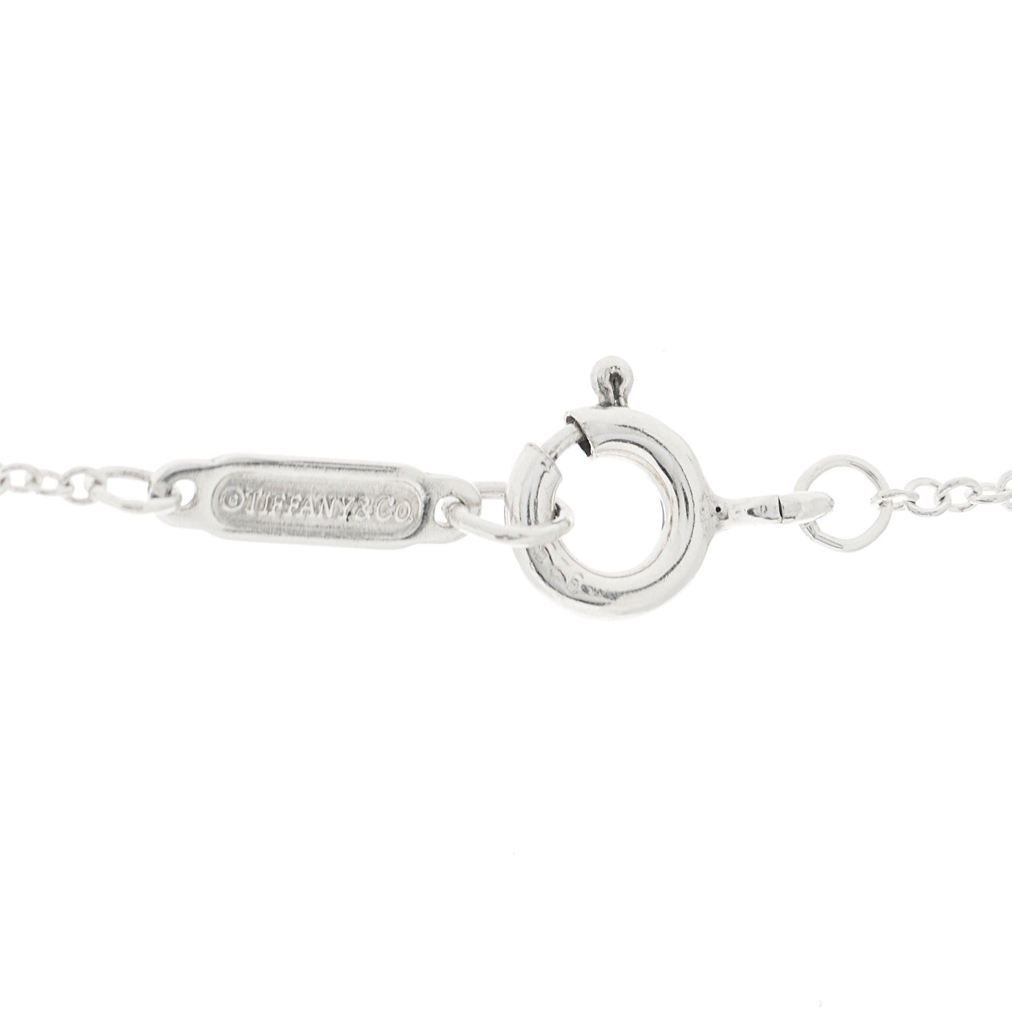 Tiffany Sterling Silver Enamel Return to Tiffany Double Mini Heart Tag Pendant Necklace Blue 5 of 5