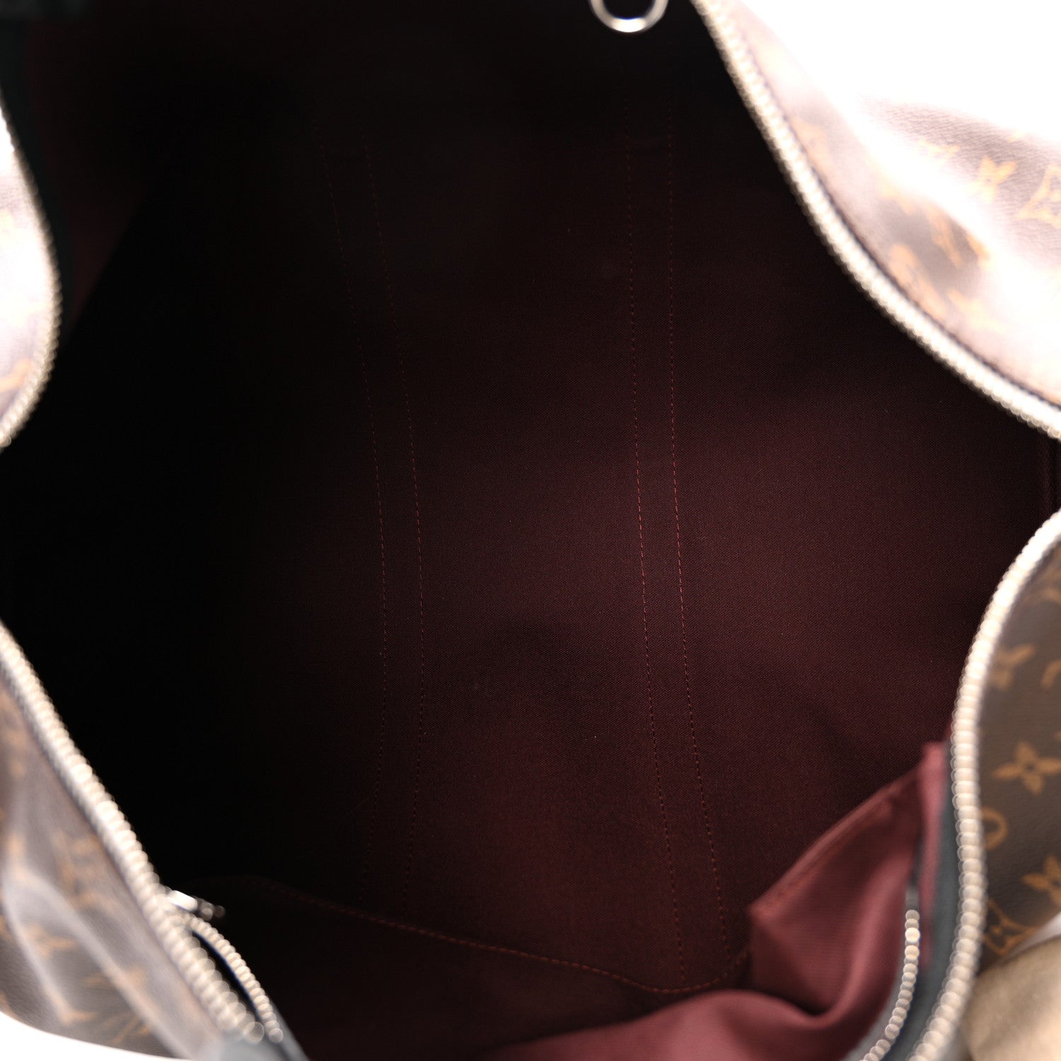 Louis Vuitton Monogram Macassar Keepall Bandouliere 45 4 of 11