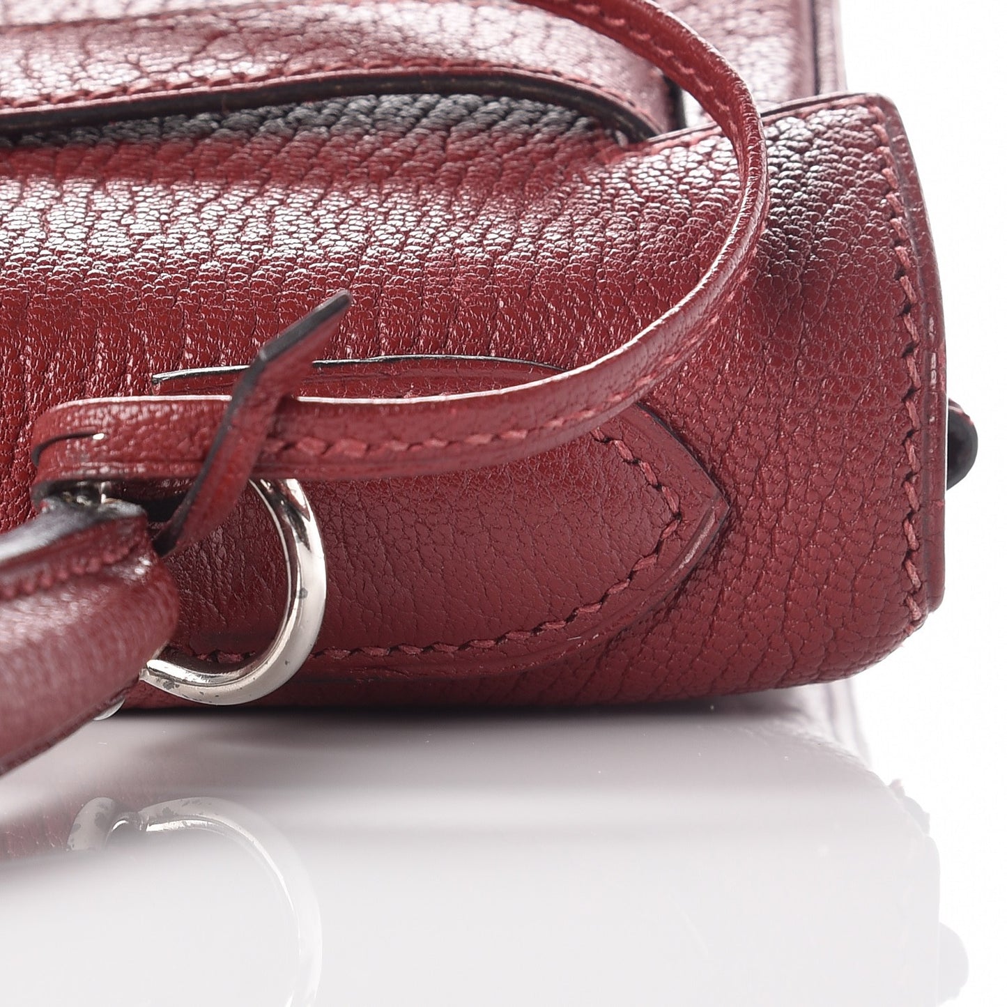 Chevre De Coromandel Kelly Retourne 32 Rouge H