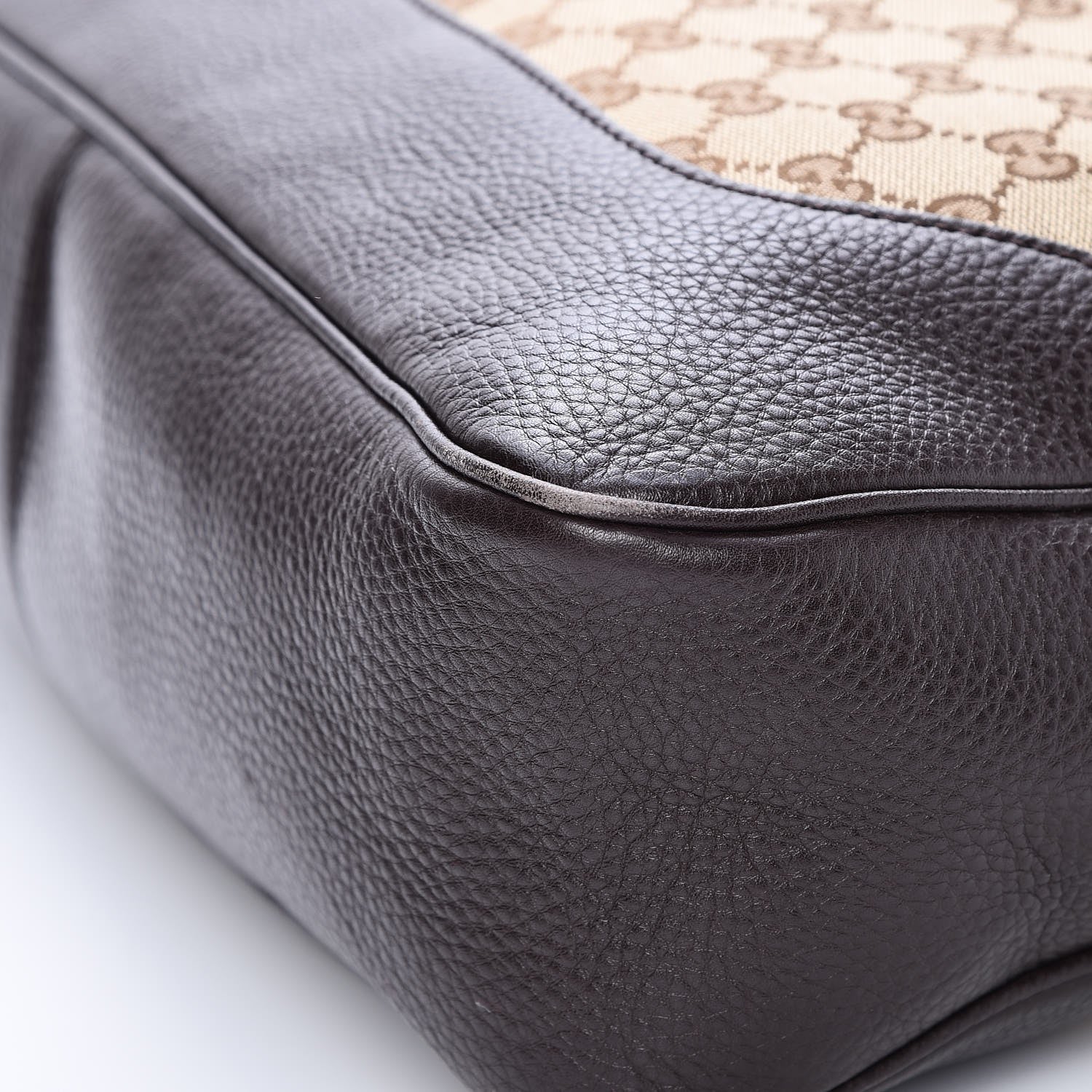 Gucci Monogram Medium Diana Bamboo Shoulder Bag Dark Brown 10 of 12