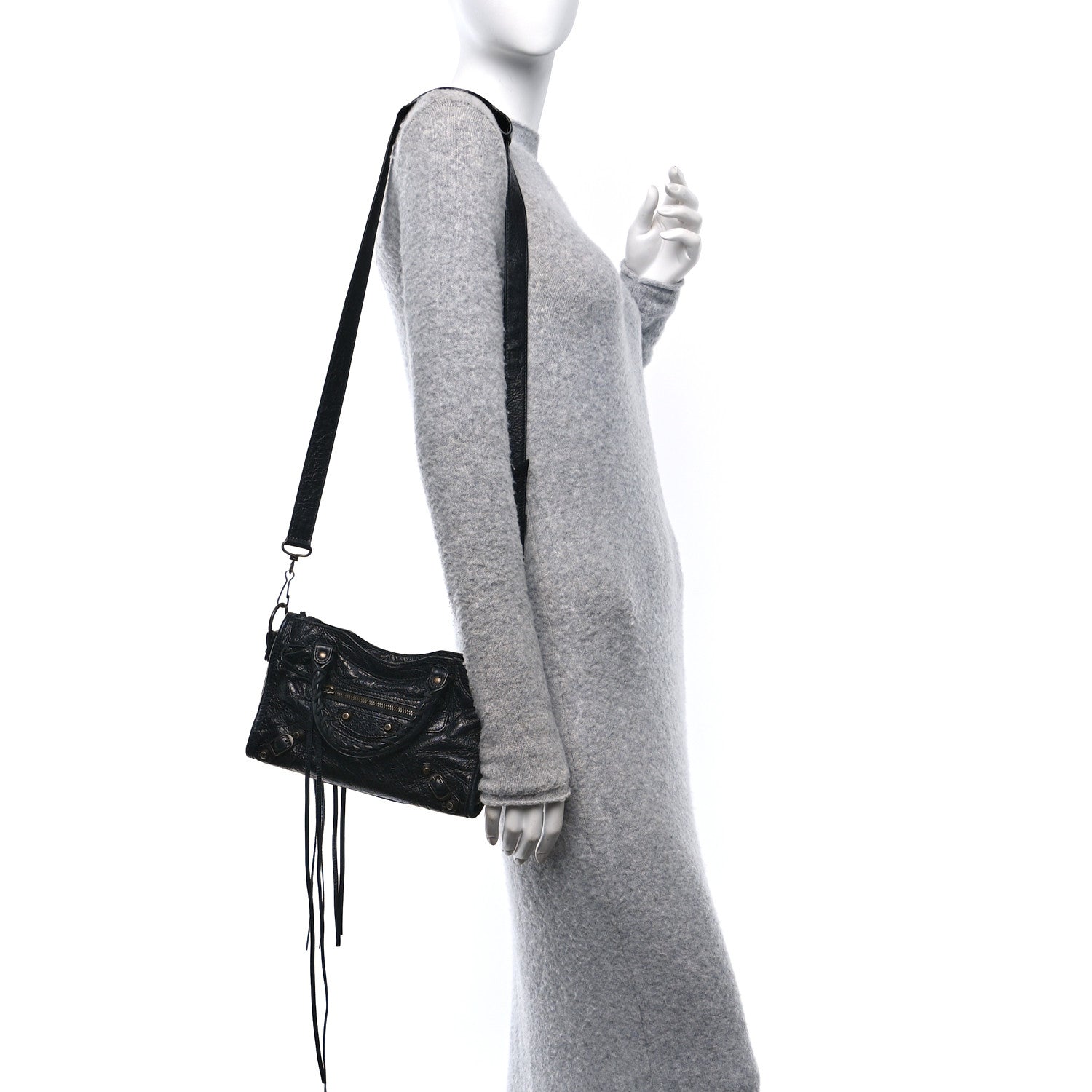 Balenciaga Agneau Classic Hardware Mini City Black 2 of 10