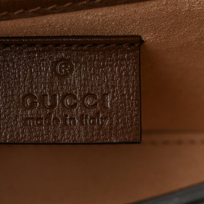 Gucci GG Supreme Monogram Mini Horsebit 1955 Shoulder Bag Beige Brown Sugar 6 of 10