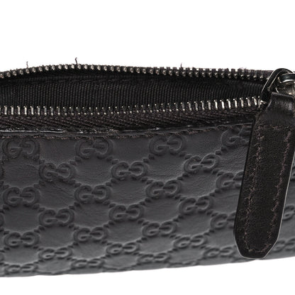 Gucci Microguccissima Key Ring Coin Case Black 12 of 12