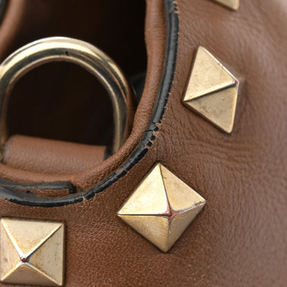 Valentino Garavani Vitello Rockstud Dome Satchel Deep Cuir 13 of 13