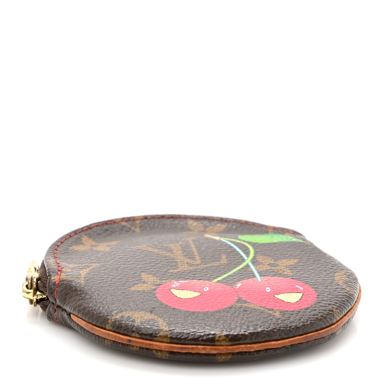 Louis Vuitton Monogram Cerises Round Coin Purse 4 of 10